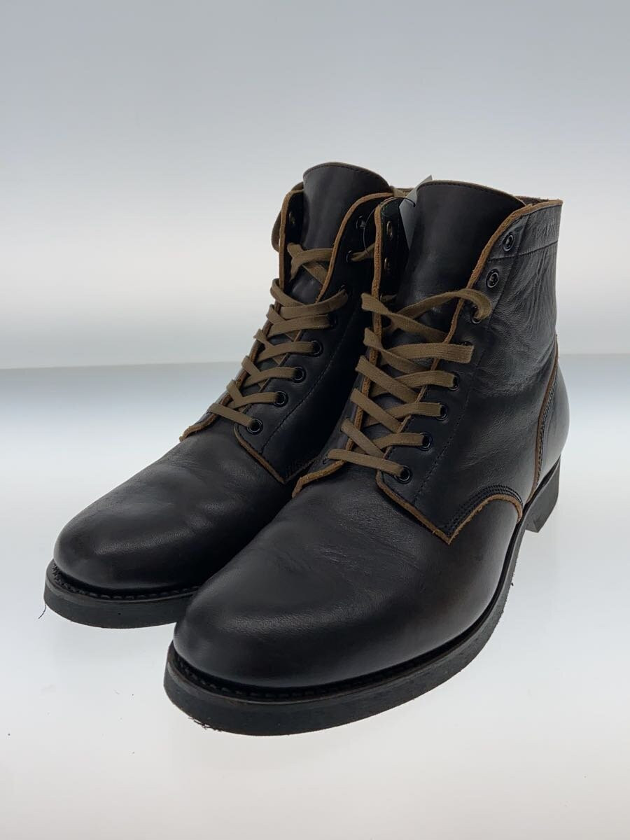 Brother Bridge Lace Up Boots Us10 Brw Leather Bbb D015 Dyb Brother Bridge Lace Up Boots Us10 Brw Leather Bbb D015 Dyb