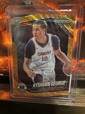 2024-25 Panini Prizm Black - Kyshawn George #217 /60 Orange