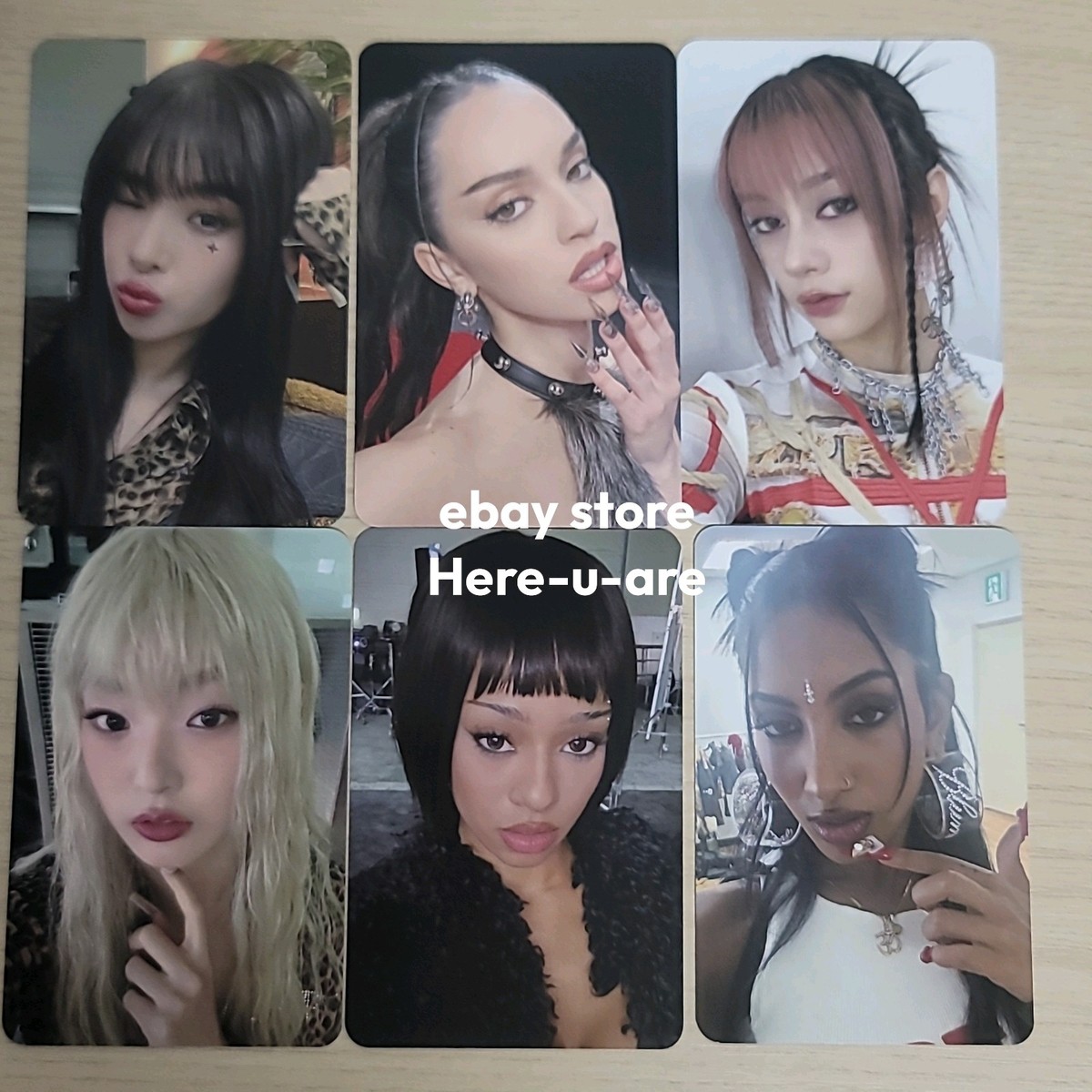 Katseye gnarly Broadcast photocard SET yoonchae manon sophia