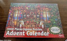 ADVENT CALENDAR CHRISTMAS JIGSAW PUZZLE 1008 PC NEW  SEALED