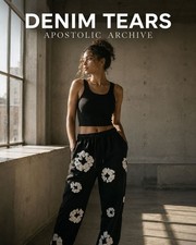 Denim Tears Cotton Wreath Sweatpants Black S Streetwear Y2K SOLD OUT