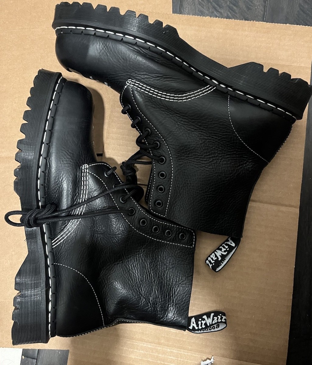 Dr. Martens 1460 Pascal ST Exposed Steel Toe Suede Leather Boots Men’s Size 13 Dr. Martens 1460 Pascal Steel Toe ST Suede Construction Boot  main image 3