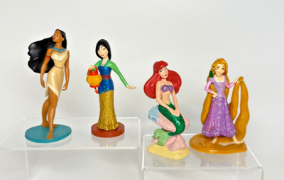 Disney Cake Topper Princess Figurines and Disney Store  Little Mermaid Figure