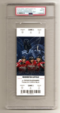 Chandler Stephenson NHL Debut 10/15/2015 PSA 10 Gem Full Ticket Washington Caps