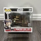 Funko Multiple: Star Wars - Princess Leia with Speeder Bike #228