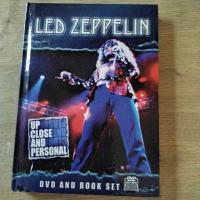 Led Zeppelin - Up Close And Personal - DVD und Buch in Digipack