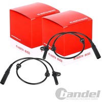 2X Herth+Buss ABS-SENSOR Raddrehzal Vorne Beidseitig Passend FüR BMW X5 X6