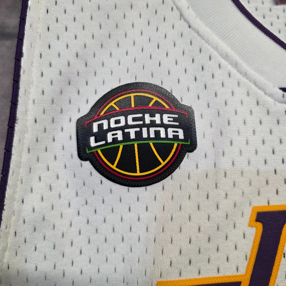 NWT Mitchell & Ness 2008 Los Lakers Pau Gasol 16 Noche Latina Jersey Mens XL - Image 3 of 4