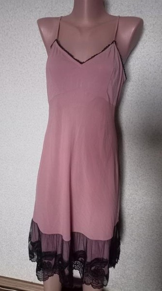 Women Karen Millen Dress Pink Polyester 38 / M /