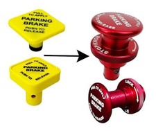 Parking Brake Safety Lock, Replaces Yellow Air Brake Knob in Class A
