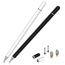 Universal Stylus Touch Screen Pen - Precision Disc Tip for iPad iPhone Tablet