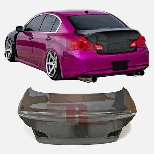Carbon Fiber trunk CLS style for 2009-2013 Infiniti G37 sedan 4 door
