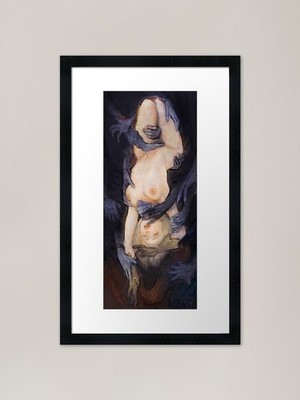 Elden Ring Roderika Premium Druck F gerahmtes Wandbild Poster Leinwanddruck Bild