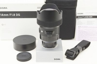 SIGMA 14mm F1.8 DG HSM Art Lens, Original Box, Accessories, Sony (E-mount), #260