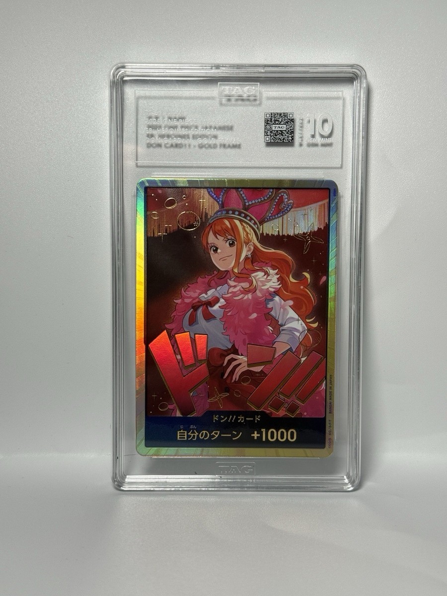 TAG 10 Don!! Card Nami Gold Frame PSA 10 Heroines Edition EB03 JP