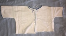 Boys Christening Shirt Handmade Vintage 0 - 6 months