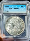 1921 Morgan $ MS 64+ Stunner! 1-Day Auction! Frosty Looks 65+! 🗽🇺🇲🤩