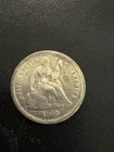 1860 Seated Liberty Half Dime VG