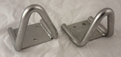 Stainless Steel Weaver Dingy Snap Davit Transom Boat Swim board Hooks 90 Degree