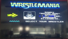 WWF WrestleMania NES 1988 gioco Nintendo con scatola cover manuale - TESTATO Hulk Macho