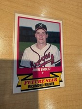 1989 CMC AAA All-Stars/Future Stars John Smoltz #30 - Richmond Braves