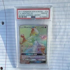 Pokemon Mewtwo GX Secret Rare Holo 76/73 Shining Legends 2017 PSA 10