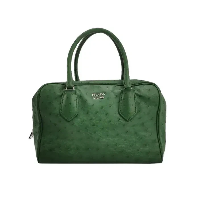 PRADA Leather Exterior Green Bags & Handbags for Women for sale - eBay