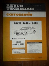 Revue technique Rover 3500