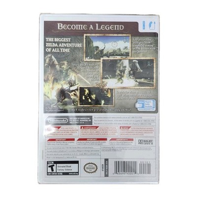 The Legend of Zelda: Twilight Princess (Nintendo Wii, 2006) for