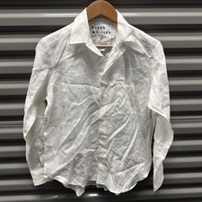 Frank Eileen XS Small Eileen White 100 Linen Button up Shirt Retail 228 NWOT
