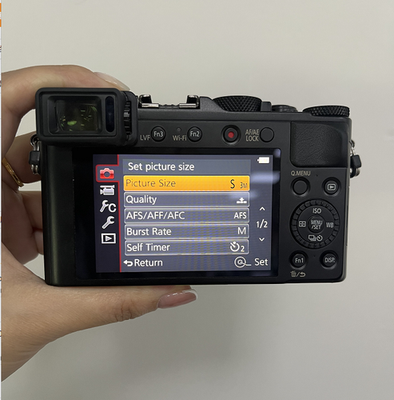 Panasonic LUMIX DMC-LX100 12.8MP Digital Camera - Black for sale