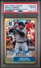 2026 Topps Chrome Black Miguel Cabrera Ivory Autographs (Raw)