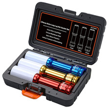 Juego Vasos Impacto 1/2 Extra Largos 150mm, P...