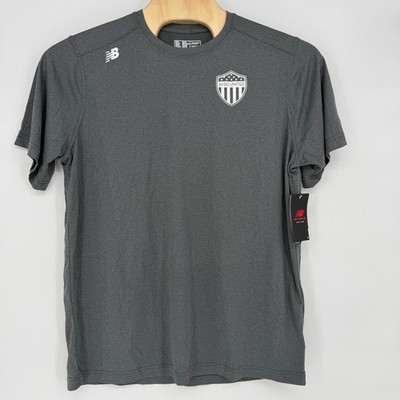 New Balance AYSO United Soccer 2XL TEE Shirt Men's NWT Gray 