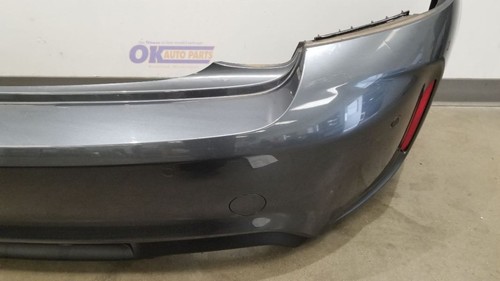 17 BMW M2 F87 COMPLETE REAR BUMPER ASSEMBLY WITH PARK ASSIST GRAY - Picture 6 of 12