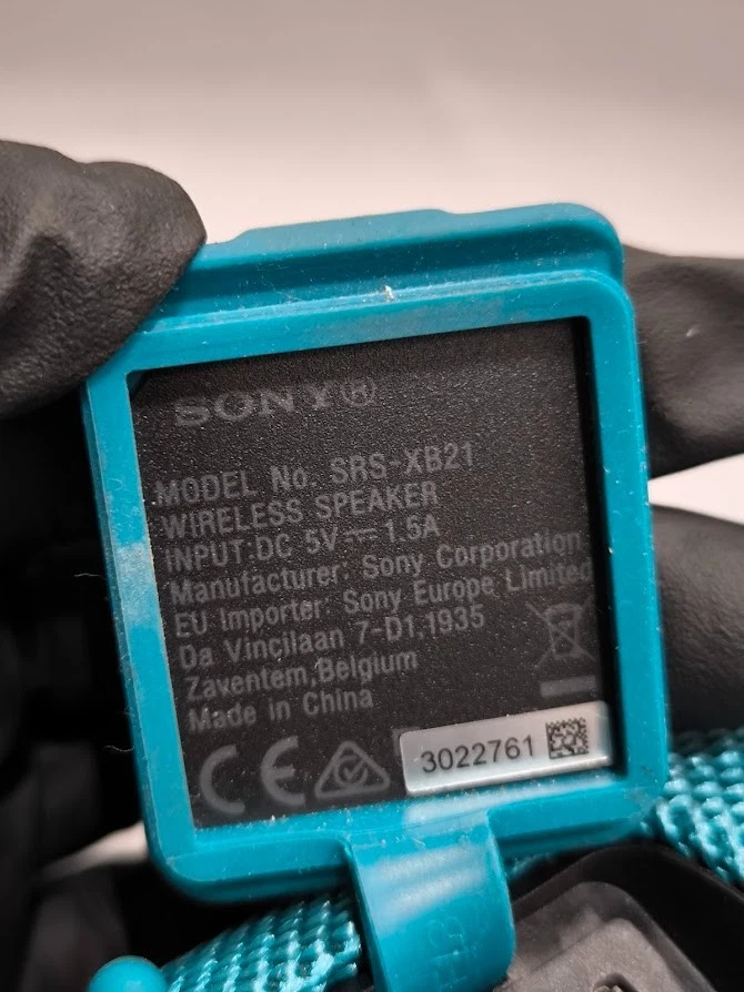 Enceinte Sans Fil Sony SRS-XB21 Pas De Chargeur Utilisé Fonctionnelle - Photo 2/4