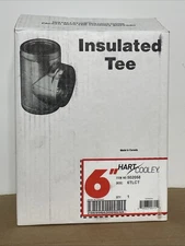 Hart&Cooley 502058 6TLCT TLCT Series 6" Insulated Tee With Tee Cap Stainless New
