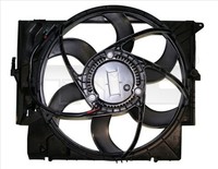 Tyc LüFter MotorküHlung 803-0013 FüR E81 E88 E87 E92 Bmw E82 E84 E91 E90 X1 E93
