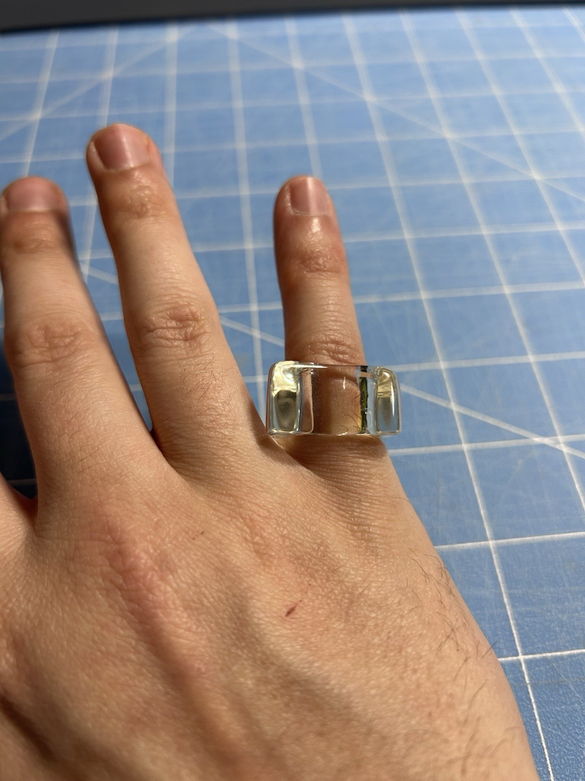 Men Silver And acrylic ring Bundle - image 9