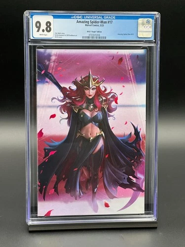 Amazing Spider-Man #17 CGC 9.8 (2023) - Dark Web - R1C0 Virgin Edition