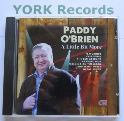 PADDY O'BRIEN - A Little Bit More - Excellent Condition CD Album Sunnyside