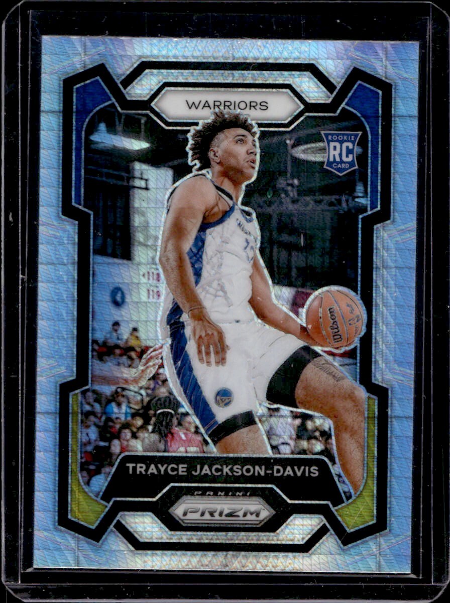 Trayce Jackson-Davis 2023 Panini Prizm #148 Hyper Rookie Warriors