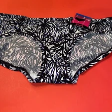 NEW! MAIDENFORM BLUE ANSTRACT FLORAL HIPSTER PANTIES/ XL / 8/ $13