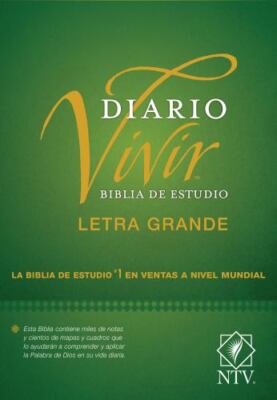NTV Biblia de estudio del diario vivir, letra grande (Tapa dura, Letra Roja) (Sp
