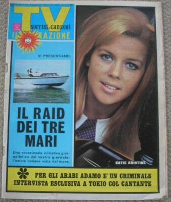 LÄCHELN UND SONGS TV 1967 KATIE KRISTINE CHRIS CRAFT VENTURI FUTURA THE ROKES