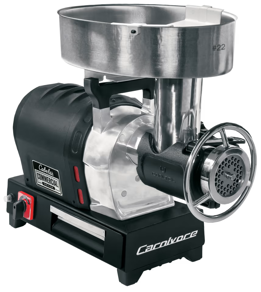 Open Box! Cabela's CommercialGrade 1HP 22 Carnivore Meat Grinder