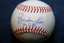 BRENDON LITTLE AUTOGRAPHED BASEBALL SOUTH BEND CUBS CHICAGO CUBS 