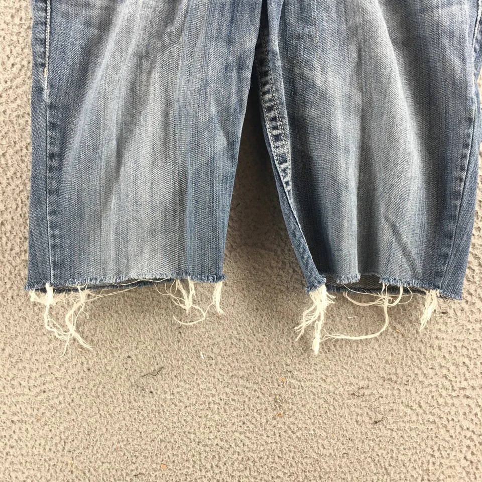 Pantalones Cortos Bermudas Silver Jeans Co Suki Para Mujer 29 (real 31x11.5) Azul Denim Informal Foto 4 de 4