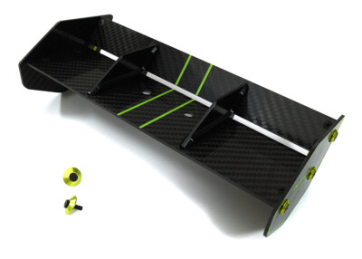 Carbon Fiber Rear Aero Wing Kit for Arrma 1/8 Kraton 6S BLX AR480002
