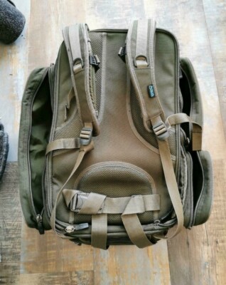 Aqua Products Deluxe Roving Rucksack Black Series Luggage Angeln Carp  Fishing